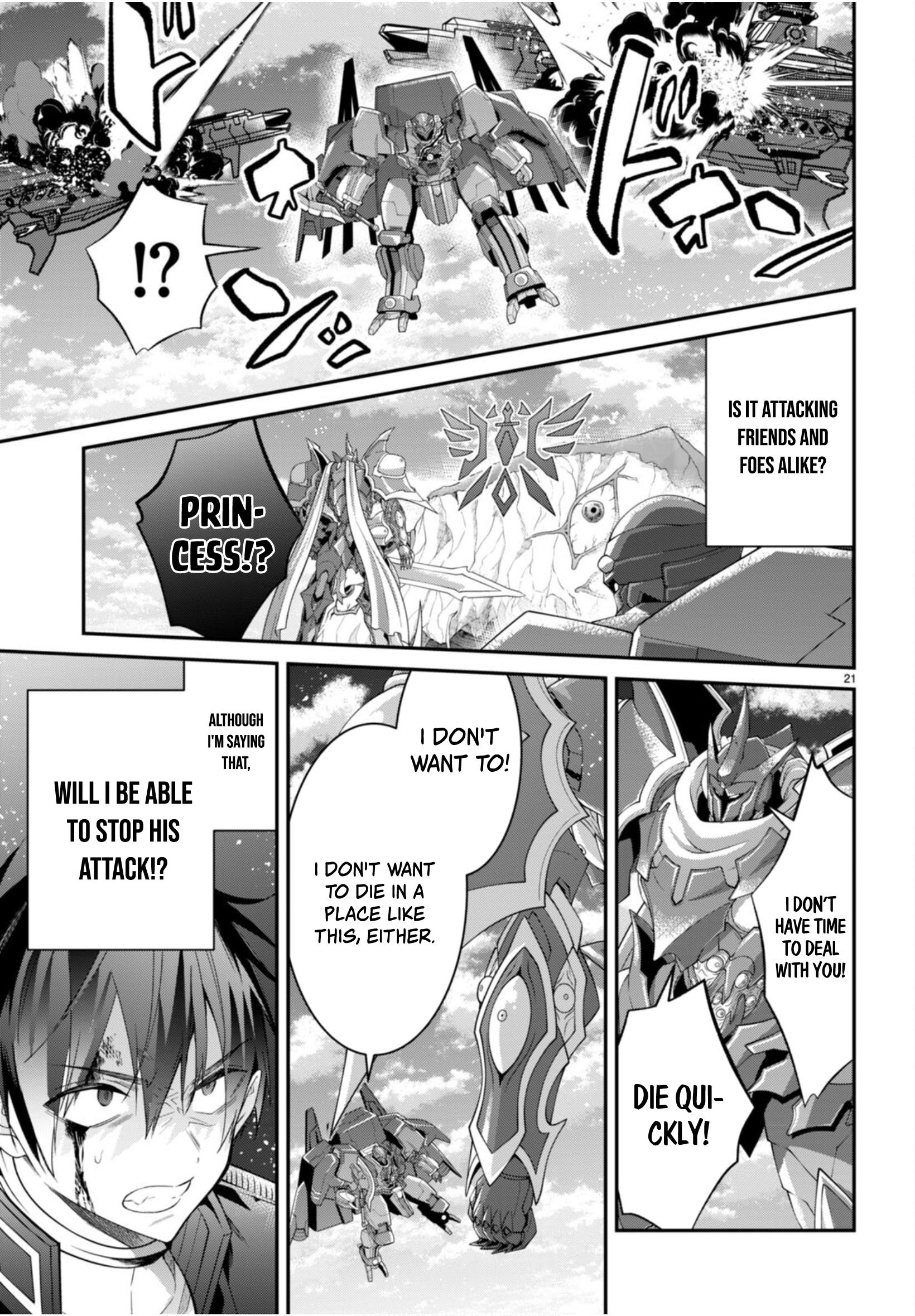 Trapped in a Dating Sim, Chapter 61 image 21